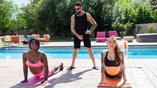 Бесплатное 4K порно с Threesome Yoga Fucking только на TREXPORN.NET