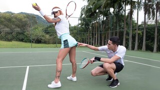 Бесплатное 4K порно с Marcelle's Tennis Desire только на TREXPORN.NET