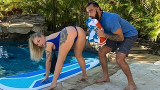Бесплатное 4K порно с James Angel Fucks MILF Elana Bunnz только на TREXPORN.NET