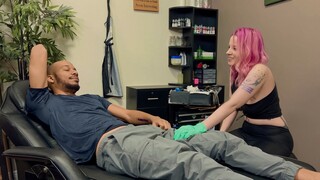 Горячее порно 4K - Foxxx's Tattooed Lover Lady Lazarus Gets Spanked бесплатно на TREXPORN.NET