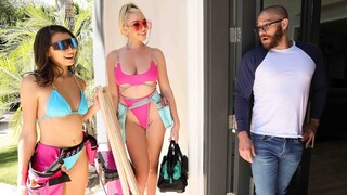 Бесплатное 4K порно с Blonde, Brunette, and Tat: A Threesome to Remember только на TREXPORN.NET