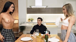 Бесплатное 4K порно с Threesome FFM with Brunette and Blonde – Jordi’s Big Cock Action только на TREXPORN.NET