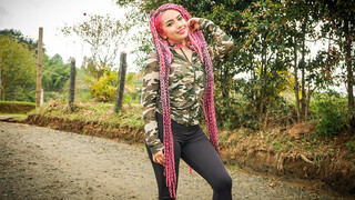 Горячее порно 4K - Pink-Haired Beauty Evolet Takes It бесплатно на TREXPORN.NET