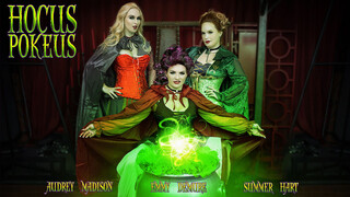 Горячее порно 4K - Horny MILFs Cast a Spell in Hocus Pocus Fuck Fest бесплатно на TREXPORN.NET