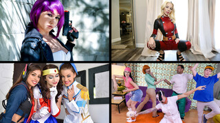 Бесплатное 4K порно с Sexy Cosplay Threesome – Karlee Grey, Keira Croft, Jessie Saint только на TREXPORN.NET