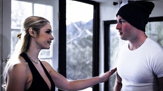 Горячее порно 4K - Sarah Vandella Deep Throats Zac Wild's Cock Like a Team Player бесплатно на TREXPORN.NET