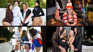 Бесплатное 4K порно с Cosplay Babes Get Wild – Hardcore Group Action только на TREXPORN.NET