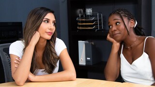 Горячее порно 4K - Ebony Lesbian Pussy Licking - Gianna Dior & Hazel Grace Workday Fun бесплатно на TREXPORN.NET