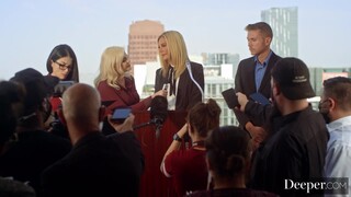 Горячее порно 4K - Brunette & Blonde Threesome: Face Sitting & Cum Swapping бесплатно на TREXPORN.NET