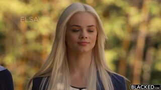 Бесплатное 4K порно с Blonde Elsa Jean Takes Three BBCs in Threesome только на TREXPORN.NET