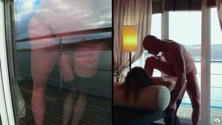 Горячее порно 4K - Balcony Sex with Mia Bandini - Outdoor Cum Swallow бесплатно на TREXPORN.NET