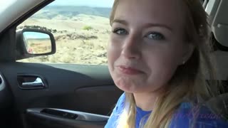 Горячее порно 4K - Blonde GF Scarlett Sage fucks in car with POV action бесплатно на TREXPORN.NET