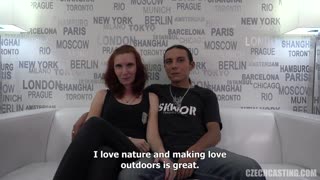 Бесплатное 4K порно с Horny Czech Babe Hanka Takes Two Cocks - Threesome Fun with Honza только на TREXPORN.NET