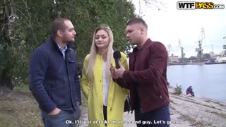 Горячее порно 4K - Hot blonde gives deep throat in nature бесплатно на TREXPORN.NET