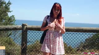 Горячее порно 4K - Cherie Redhead Solo Outdoor Big Tits Action бесплатно на TREXPORN.NET