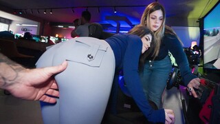 Горячее порно 4K - Arcade blowjob from Kay Rhea leads to missionary and ass fingering бесплатно на TREXPORN.NET