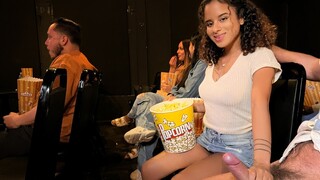 Горячее порно 4K - Theater Room Interracial Action бесплатно на TREXPORN.NET