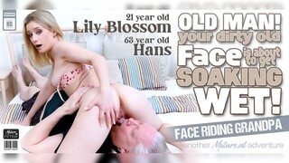 Горячее порно 4K - Old Hans Gets Wet Face from 21-Year-Old Babe Lily бесплатно на TREXPORN.NET