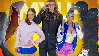 Горячее порно 4K - My BF's Possessed: 3 Some Fucking to Exorcise the Demon бесплатно на TREXPORN.NET