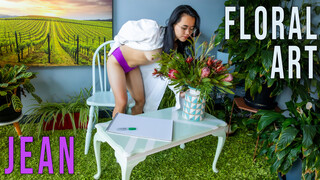 Бесплатное 4K порно с Floral Art with Brunette Jean только на TREXPORN.NET