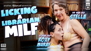 Горячее порно 4K - Stella, the MILF Librarian, Fucks 21yo Roxy бесплатно на TREXPORN.NET