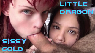 Горячее порно 4K - Redhead Sissy Gold and Little Dragon Get Down and Dirty бесплатно на TREXPORN.NET