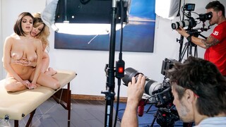 Бесплатное 4K порно с BTS Uncovered: Lesbian Fun with Adriana and Darcie только на TREXPORN.NET