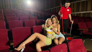 Бесплатное 4K порно с Big Cock Action - Double Blowjob with Ada Lapiedra & Angie Lynx только на TREXPORN.NET