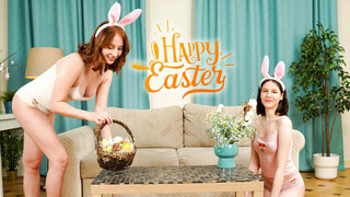 Горячее порно 4K - Redheaded Teens Play on Easter бесплатно на TREXPORN.NET