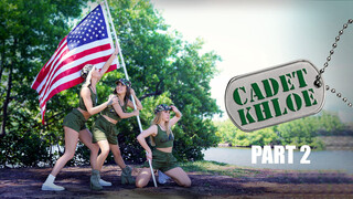 Горячее порно 4K - Cadet Khloe Gets Her Cock Fix бесплатно на TREXPORN.NET