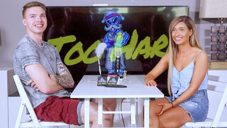 Горячее порно 4K - Blonde Bombshell Angelica Foster Meets Luka Long In Teen Interview бесплатно на TREXPORN.NET